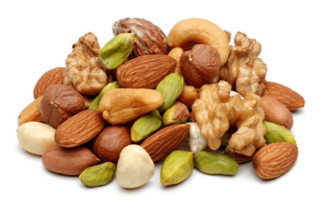 Variedades de frutos secos para potencia masculina