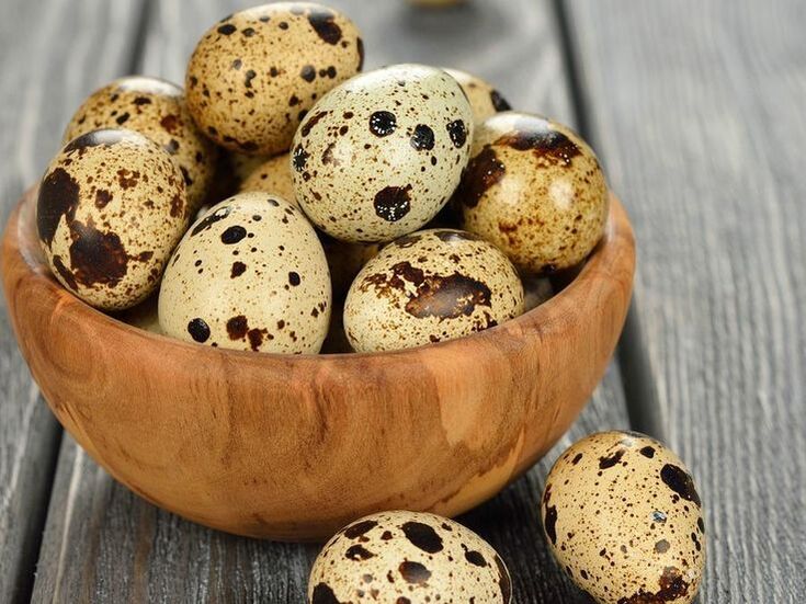 Huevos de codorniz para potenciar