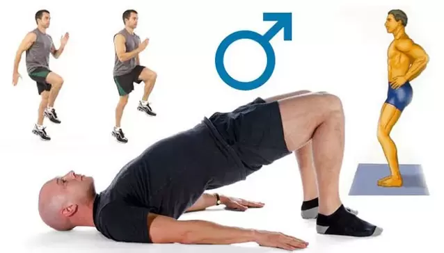 El ejercicio físico ayuda al hombre a aumentar eficazmente su potencia. 