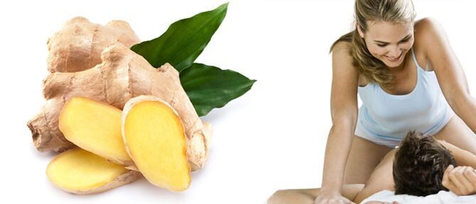 Las ventajas de la raíz de jengibre para la potencia masculina